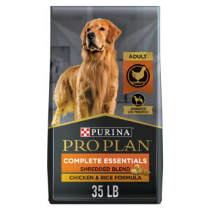 Purina Pro Plan High Protein Dog Food With Probiotics for Dogs, 35 lb.