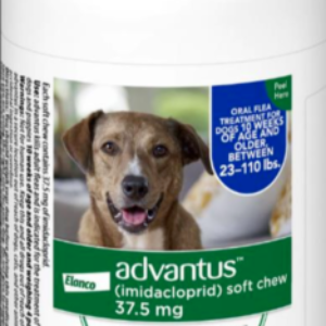 Flea Oral Treatment for Dogs,30 Soft Chews 23-110 Lbs