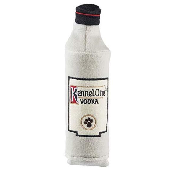 Haute Diggity Dog Water Bottle Toy Collection | No Stuffing Plush Squeak Toy That Comes with Empty Water Bottle Insert to Provide Crackle and Crunch Dogs Love for Small, Medium and Large Dogs