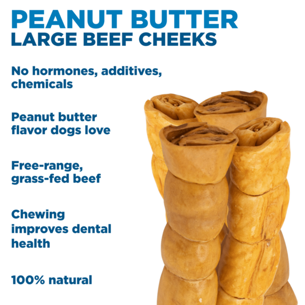 Peanut Butter Beef Cheek - Large