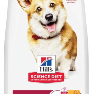 Hill’s Science Diet Adult 1-6, Adult 1-6 Premium Nutrition, Small Kibble, Dry Dog Food, Chicken & Barley, 5 lb Bag