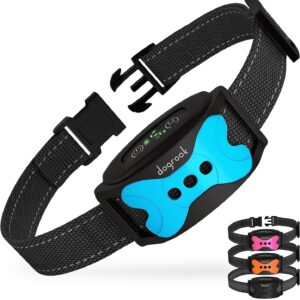 DogRook Dog Bark Collar | Smart Collar for Dog Training | No Shock | Beep & Vibration | Rechargeable | No Bark Collar fo