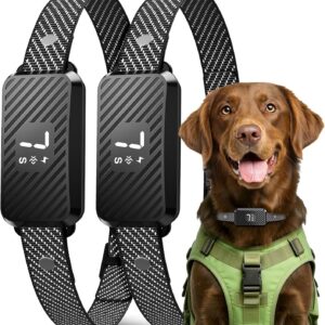 KJKZO Dog Bark Collar for Large Medium Small Dogs, Effective No-Bark Collar, Smart Barking Collar, Rechargeable Bark Col