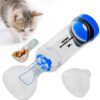 Neobay Cat Inhaler Spacer with Unique Panic Soother Training Aid & Sensitive Flow Indicator – Feline Aerosol Chamber for