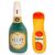 Bark Bros – Paw-mosa Mimosa Champagne OJ Plush Squeaky Dog Toy Bottle Parody Two Pack – Dog Birthday Toy – Cute Dog Toys – Dog Gifts – Puppy Gifts – Alcohol Dog Toy – Funny Dog Toy – Boy/Girl Dog Toys