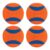 Chuckit! Ultra Ball Dog Toy, Medium (2.5 Inch Diameter) Pack of 4, for breeds 20-60 lbs