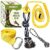 HOKINETY Dog Hanging Bungee Tug Toy: Interactive Tether Tug-of-War for Pitbull & Small to Large Dogs to Exercise and Fun Solo Play – Durable Retractable Tugger Dog Rope Toy with 2 Chew Rope Toys